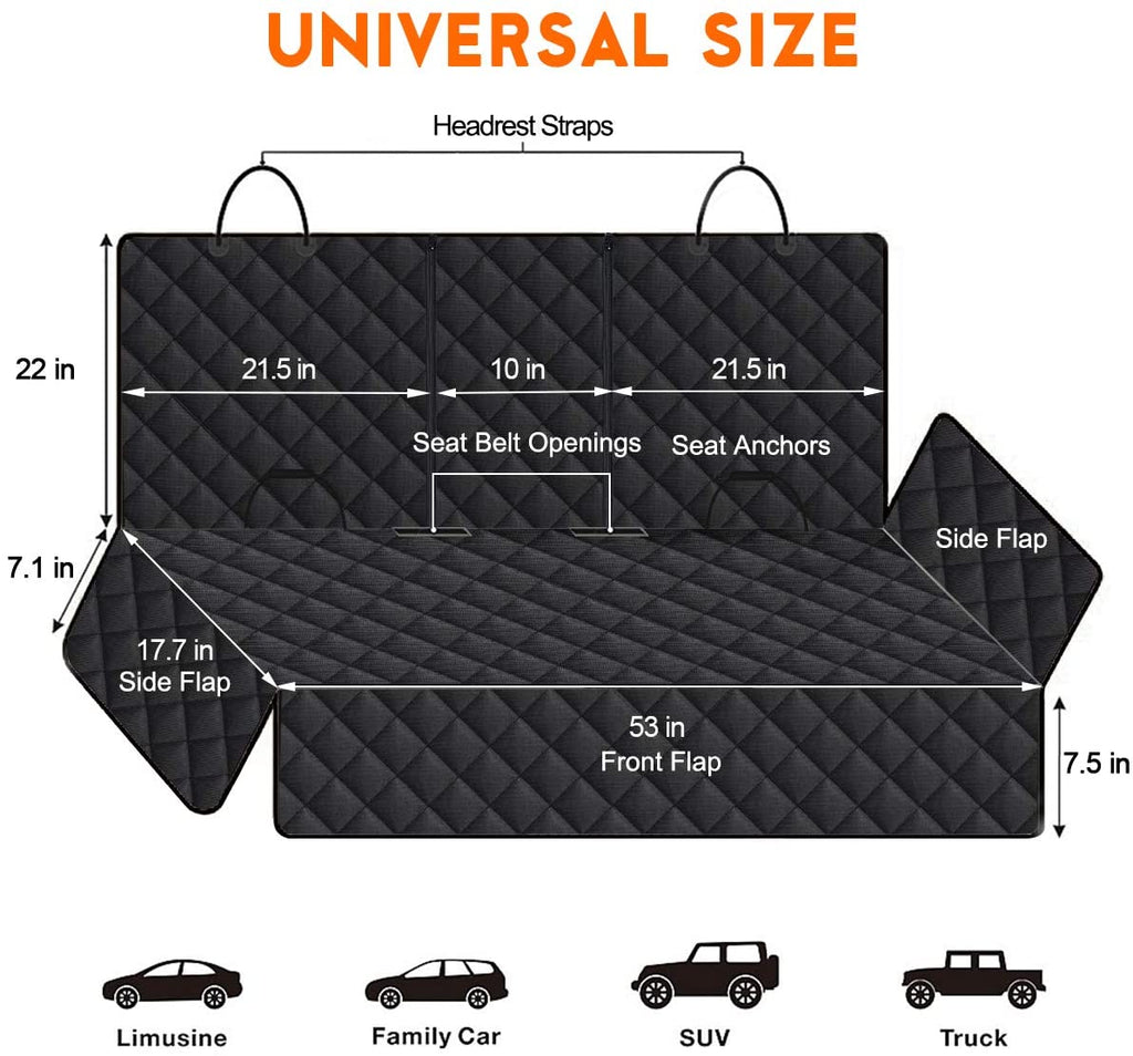 PawRide™ Dog Car Seat Cover