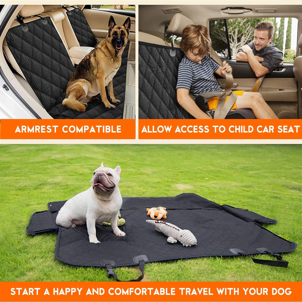 PawRide™ Dog Car Seat Cover