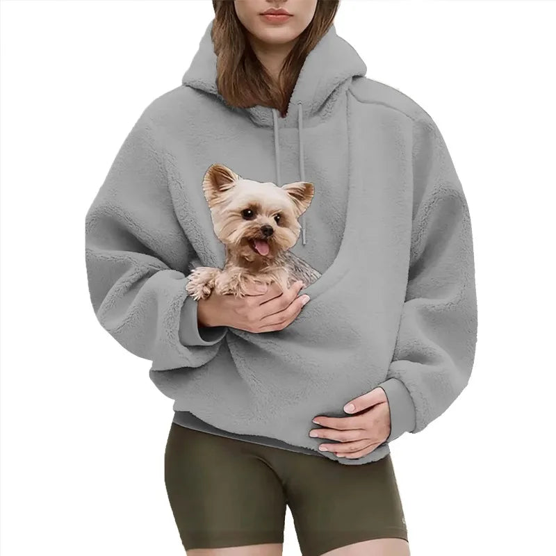  PetHug™ Hoodie – The Ultimate Cozy Cuddle Hoodie for Cats & Small Dogs 🐾