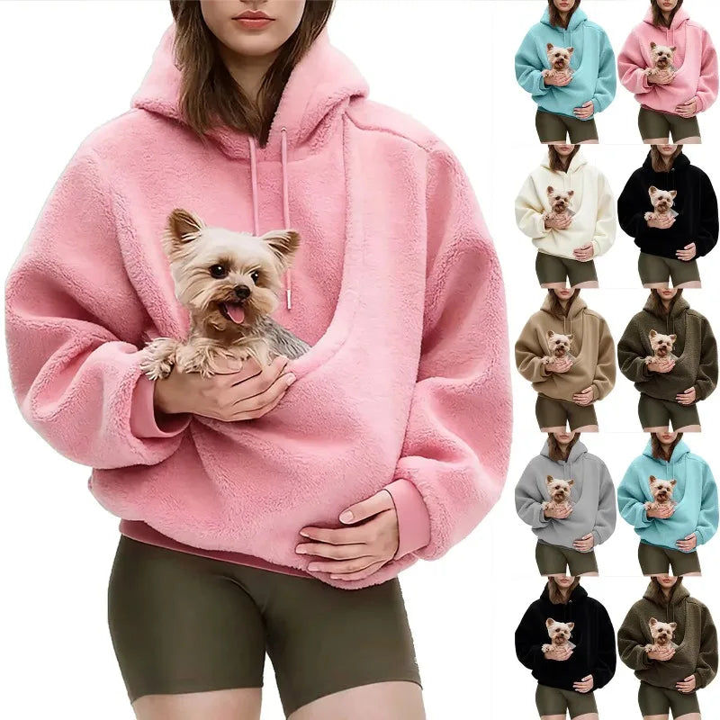  PetHug™ Hoodie – The Ultimate Cozy Cuddle Hoodie for Cats & Small Dogs 🐾