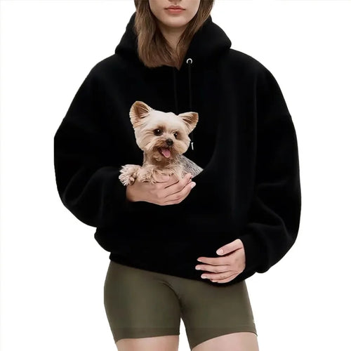  PetHug™ Hoodie – The Ultimate Cozy Cuddle Hoodie for Cats & Small Dogs 🐾