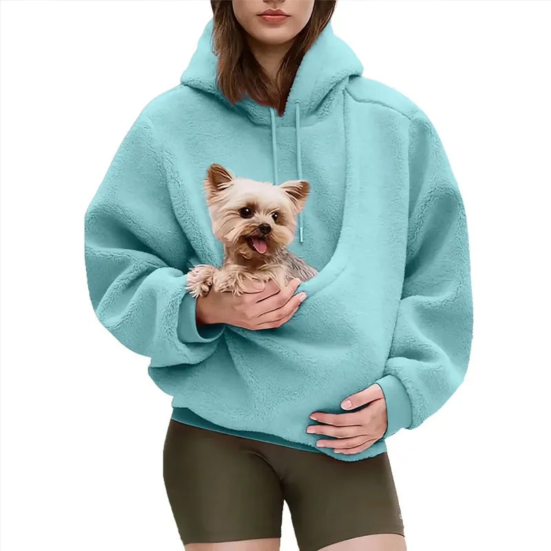  PetHug™ Hoodie – The Ultimate Cozy Cuddle Hoodie for Cats & Small Dogs 🐾