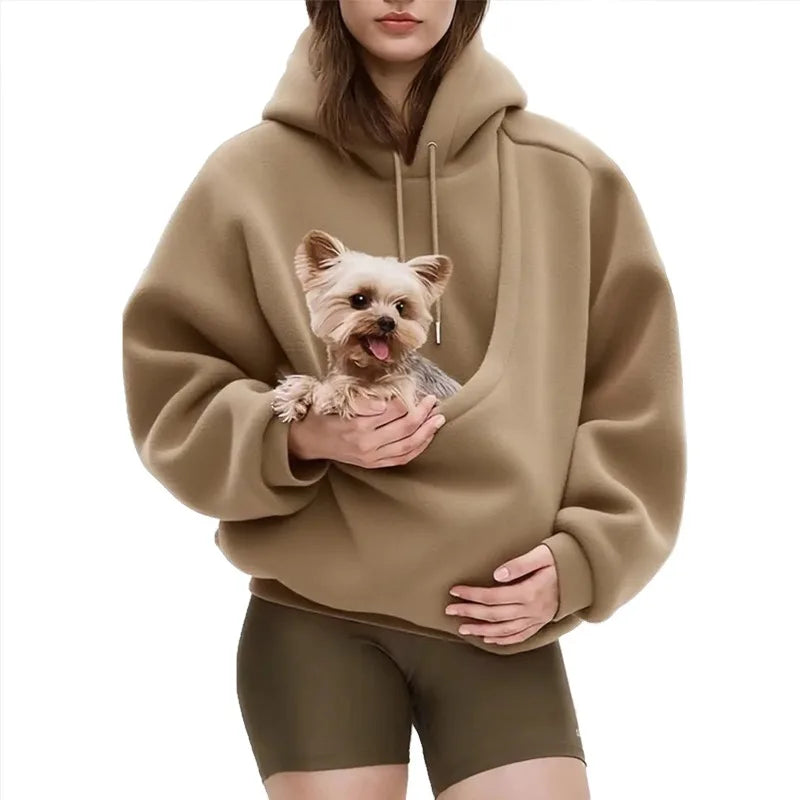  PetHug™ Hoodie – The Ultimate Cozy Cuddle Hoodie for Cats & Small Dogs 🐾
