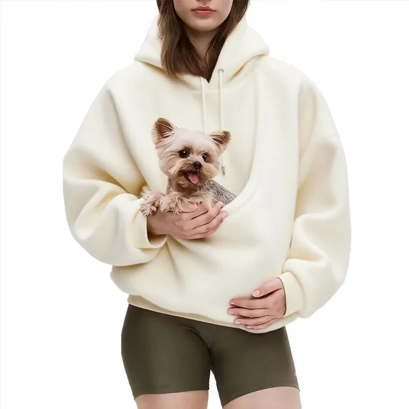  PetHug™ Hoodie – The Ultimate Cozy Cuddle Hoodie for Cats & Small Dogs 🐾